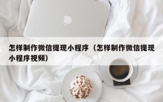 海东怎样制作微信提现小程序（怎样制作微信提现小程序视频）