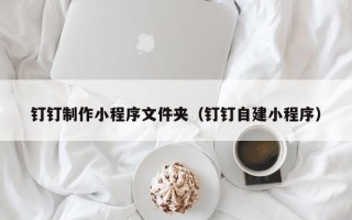 海东钉钉制作小程序文件夹（钉钉自建小程序）